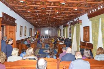 Sesión plenaria correspondiente al mes de noviembre (Foto Francisco Javier Santana)